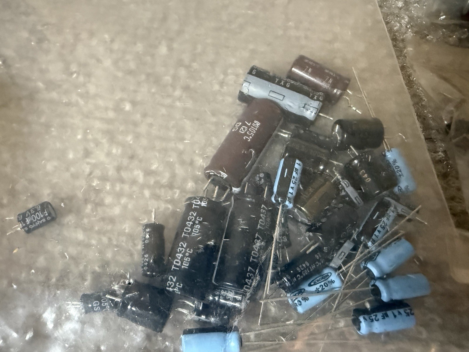 Mixed Electronics Components Lot Inductors Relays LEDs Resistors Transformers