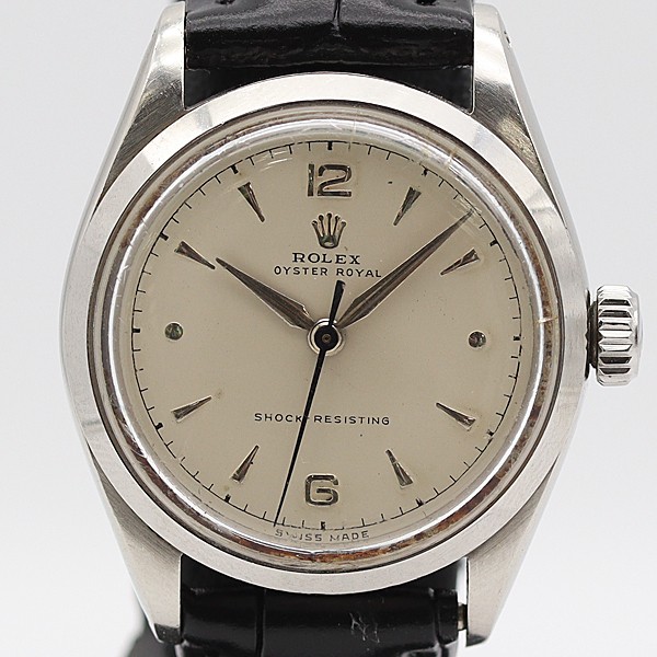 Rolex Oyster Royal 6444 205058 Manual Winding White Dial Boys Watch Accessary