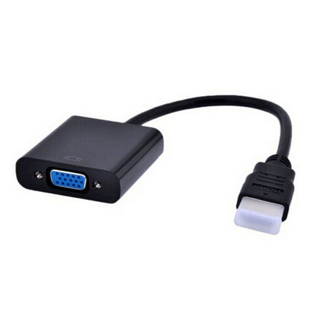 1080P HDMI Male to VGA Female Video Converter Cable for PC DVD HDTV