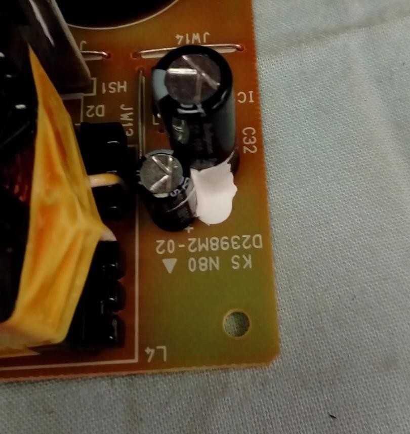 NEC VT660 Power Board p/n D2398M1-01 D2398M2-02 OEM