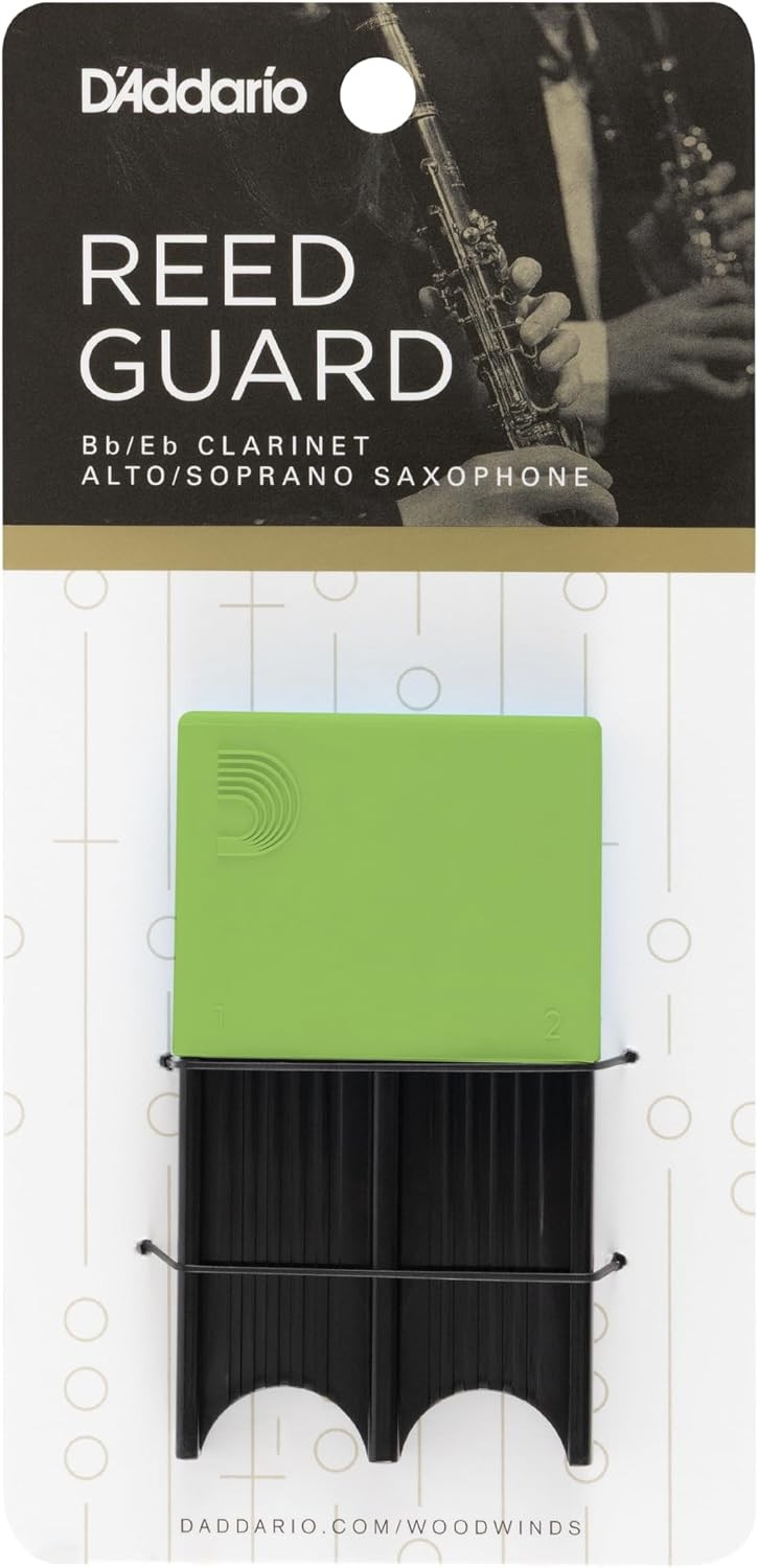 D’Addario Reed Guard, Small, Green