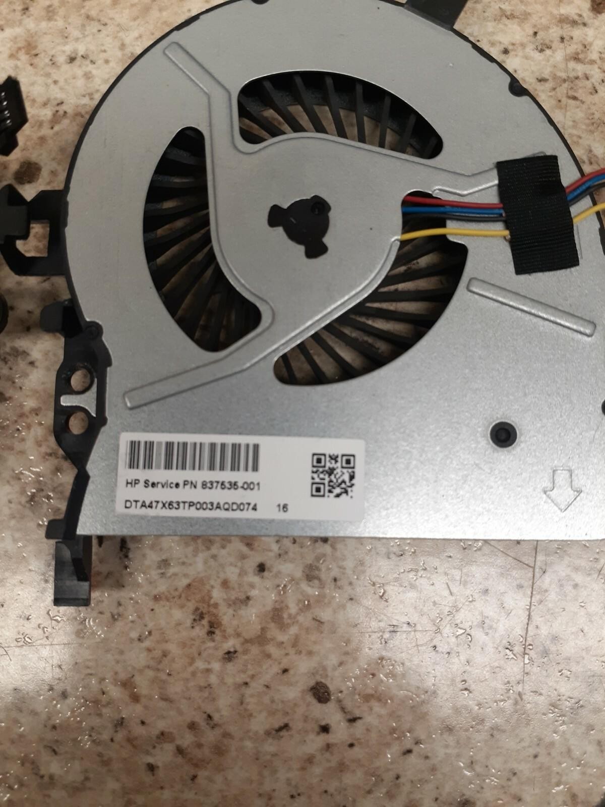 LOT OF 2 HP Probook 450G3 450 G3 455 G3 470 G3 Cpu FAN 837535-001