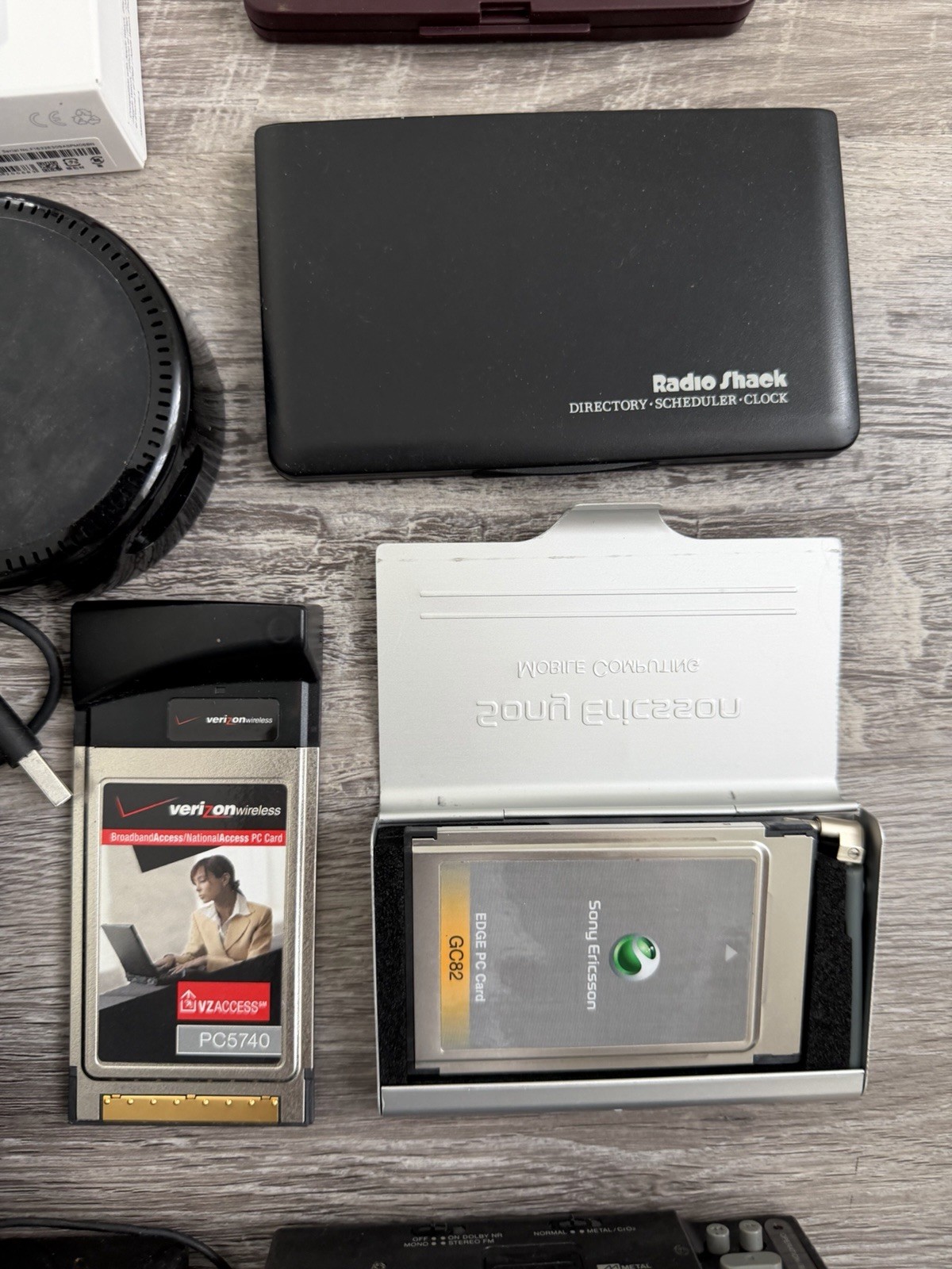 Mixed Electronics Lot – Speakers, Chargers, Vintage Devices & Accessories