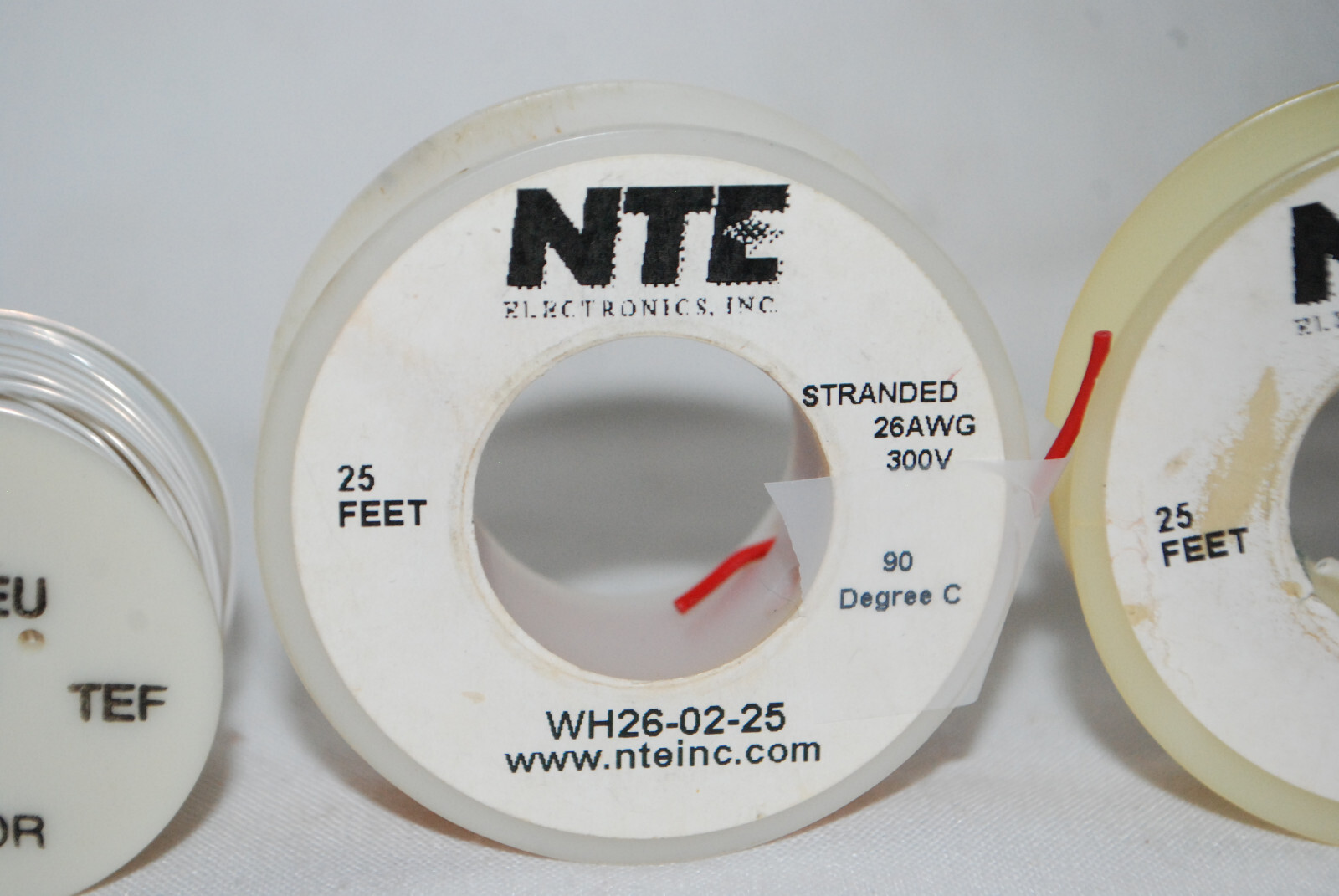 Mixed Lot Wire wrap wire NTEWH26-02-25,WH24-09-25,W26-6EU
