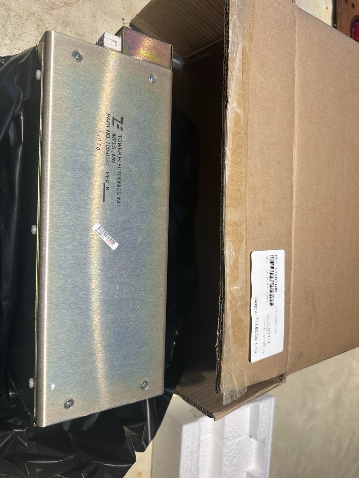 Tower Electronics Nortel NT6M71AB Power Supply ENPQ71A2AA (JTS2)