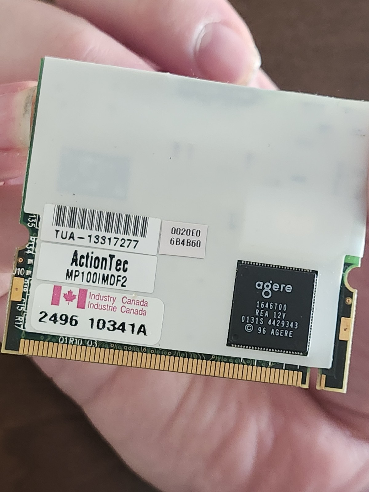 Rare Wireless Internet Card for Windows XP Laptop Form 2001