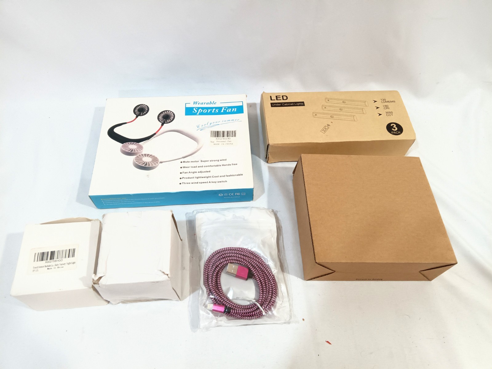 Wholesale Assorted Electronics 10 Items New Original Packaging MSRP 200