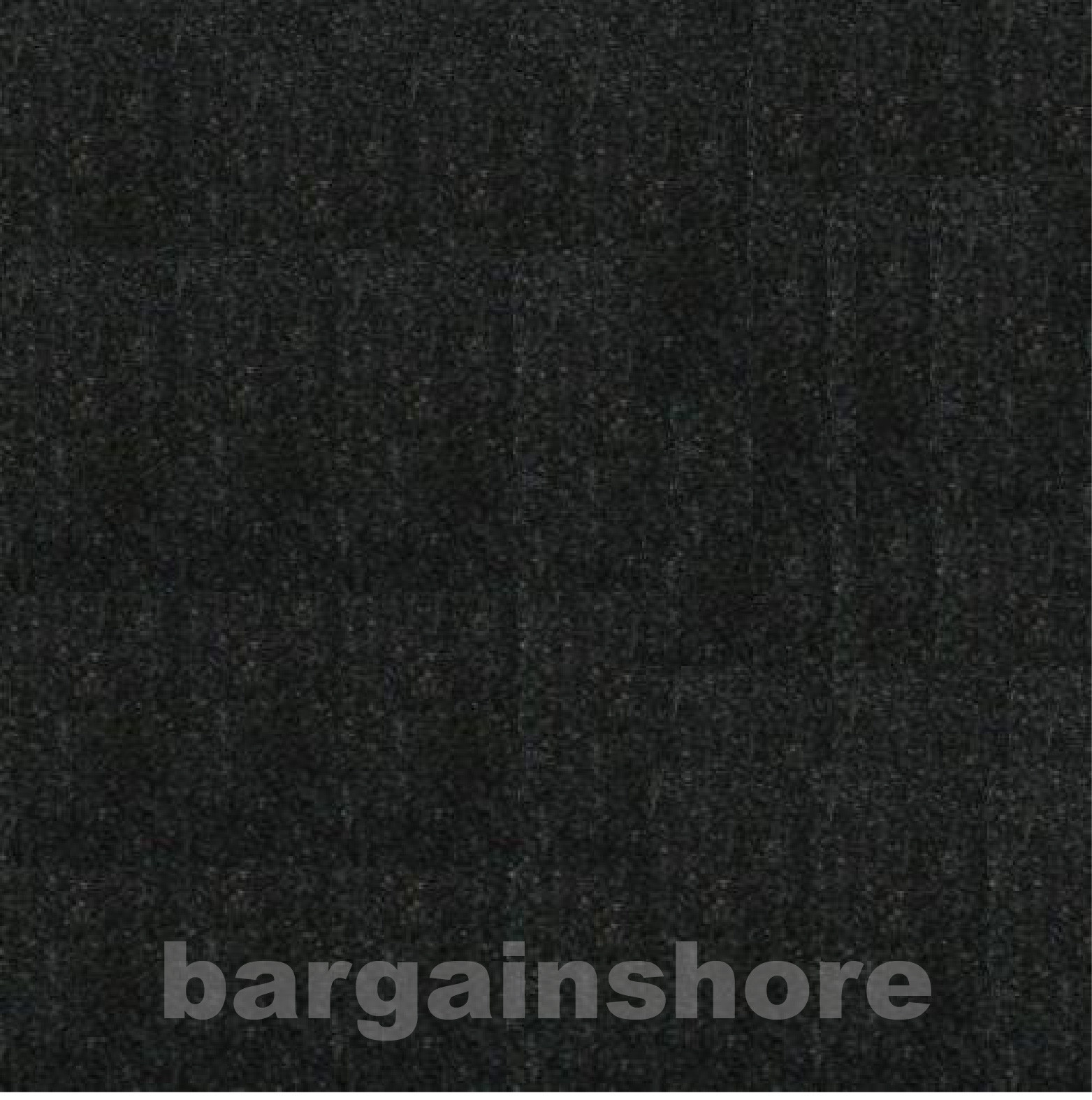 16’FT x 45″IN wide Black BLK01 Polymat Series 25 Latex Backed Carpet