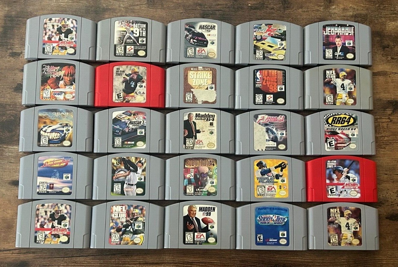 Nintendo 64 Games Fun Pick & Choose N64 Video Games Updated 11/6/23