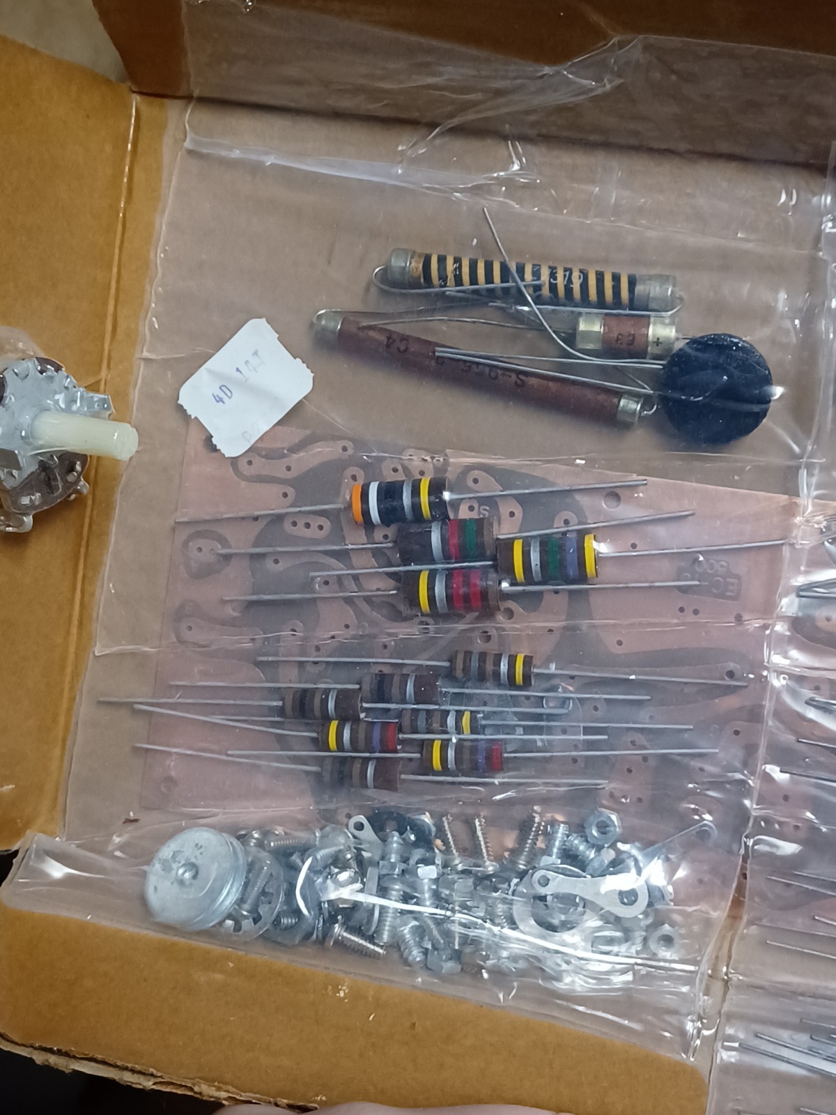 Vintage New NOS TV / Radio Electronics Set #4