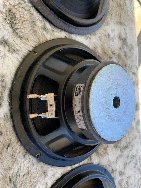 GRS 8PF-8 8″ Paper Cone Foam Surround Woofer/PRICE IS FOR EACH