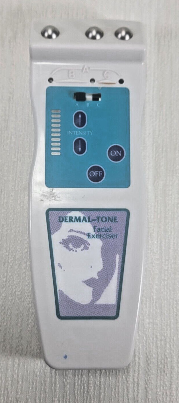 As-Is DERMAL-TONE Facial Exerciser base unit only USA electronic