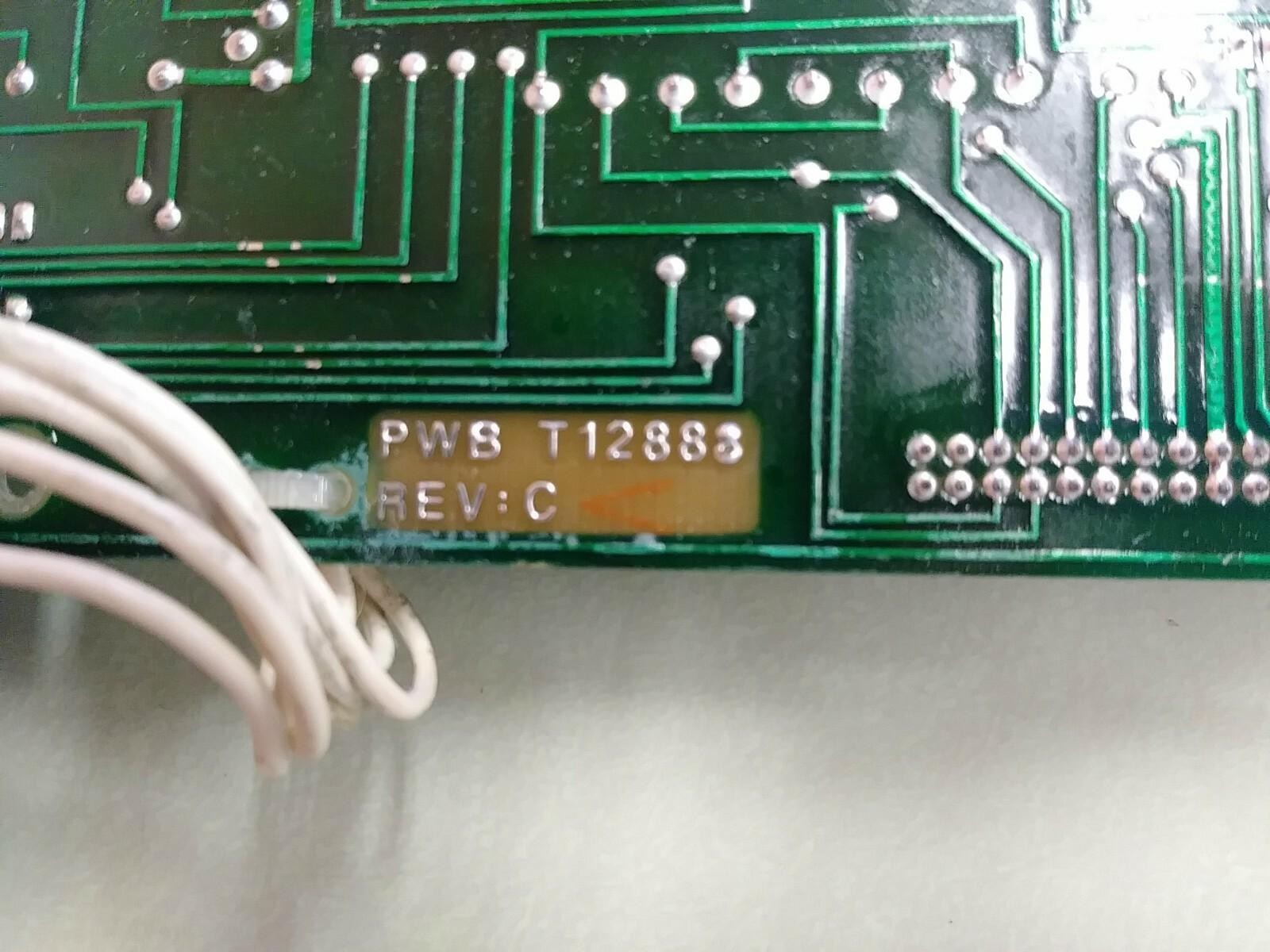 T12889-G1 Rear Display Board T12888 REV C