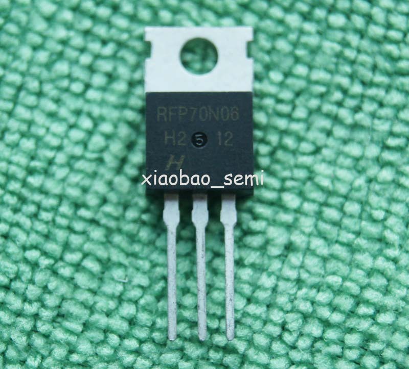 10pcs RFP70N06 LTP70N06 70N06 IC MOSFET N-CH 60V 70A TO-220