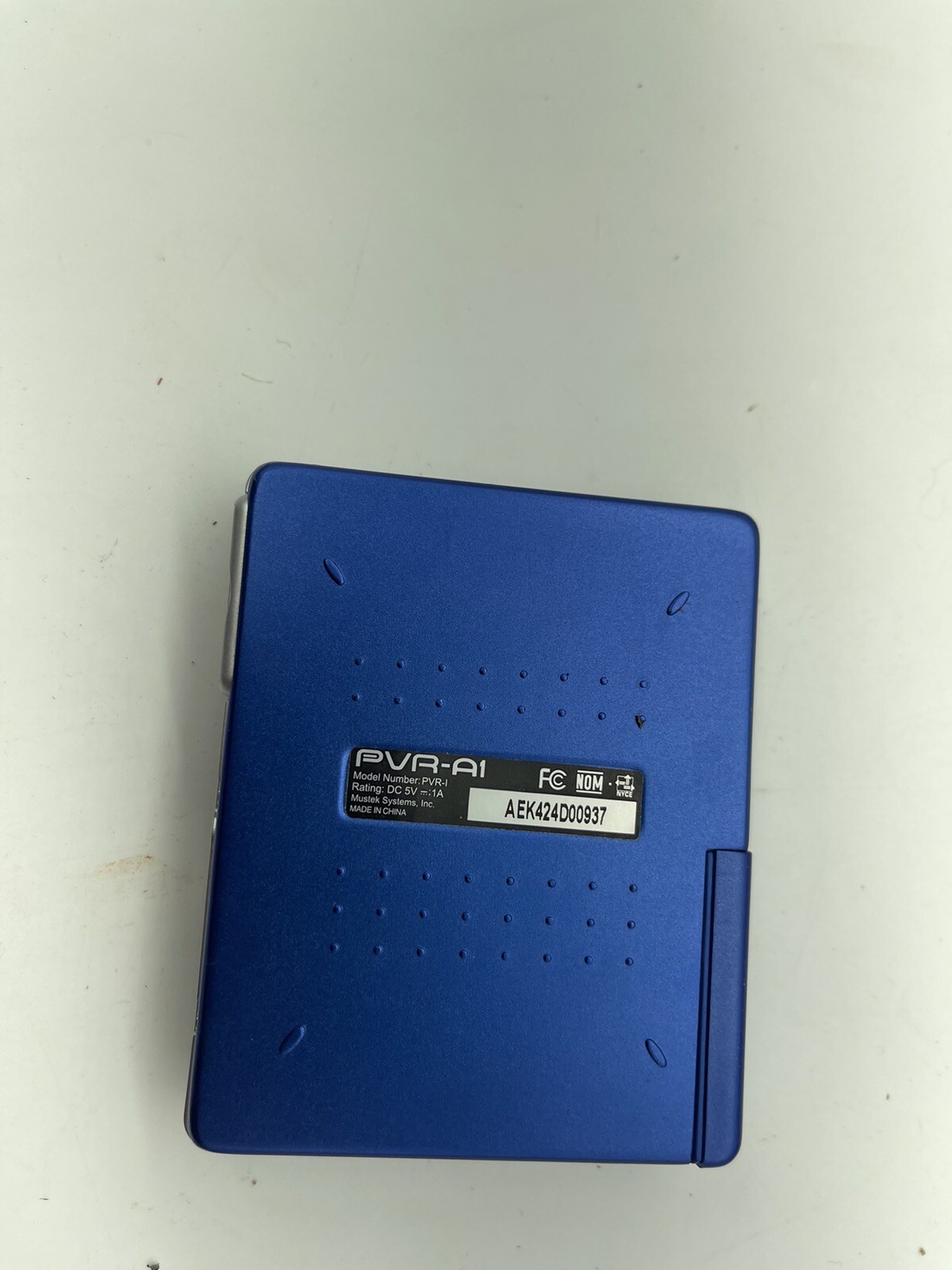 Mustek Personal Media Center PVR-A1 NOS 2004 With Charger- Works