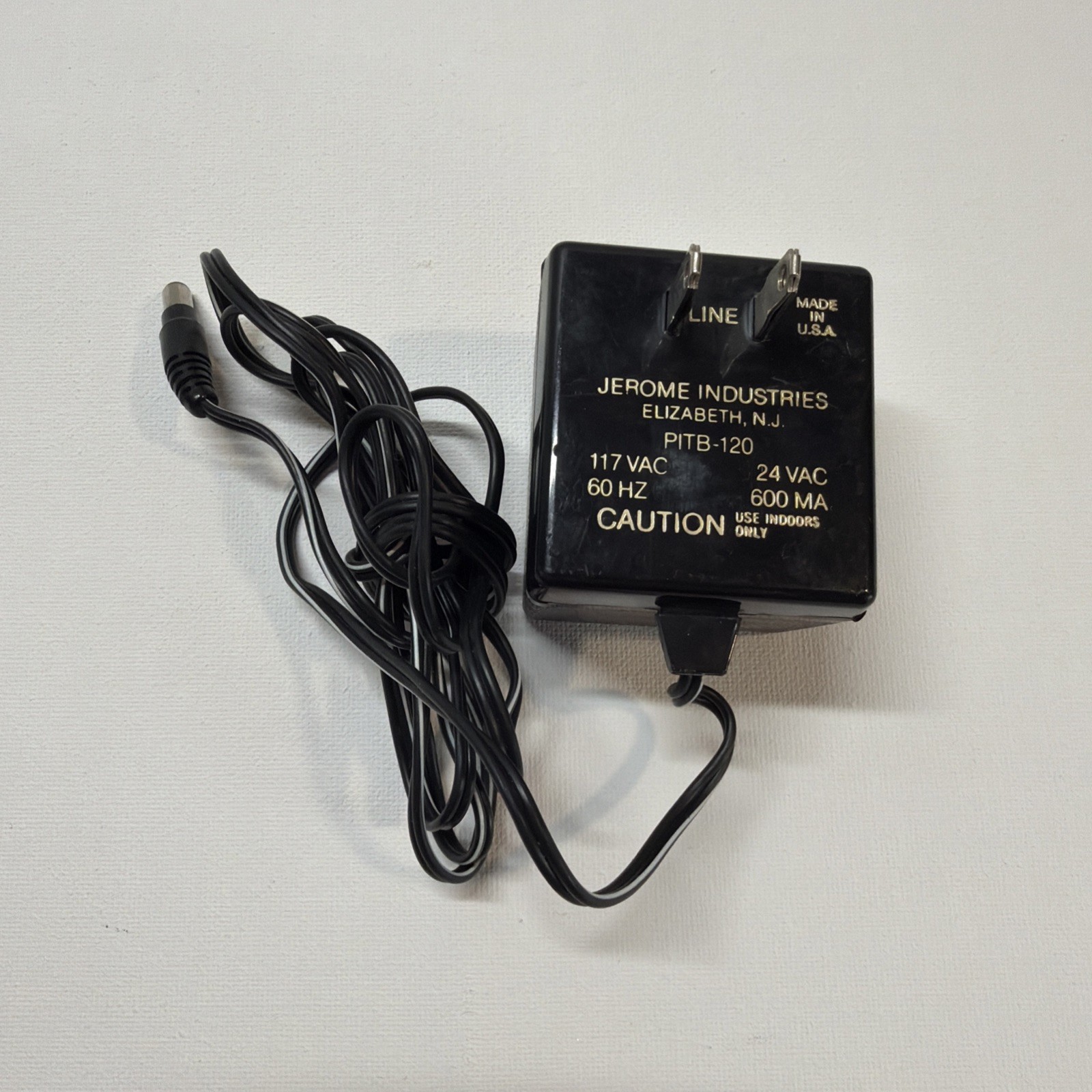 Jerome Industries PITB-120 24VAC 600mA Output P/N 1010-006
