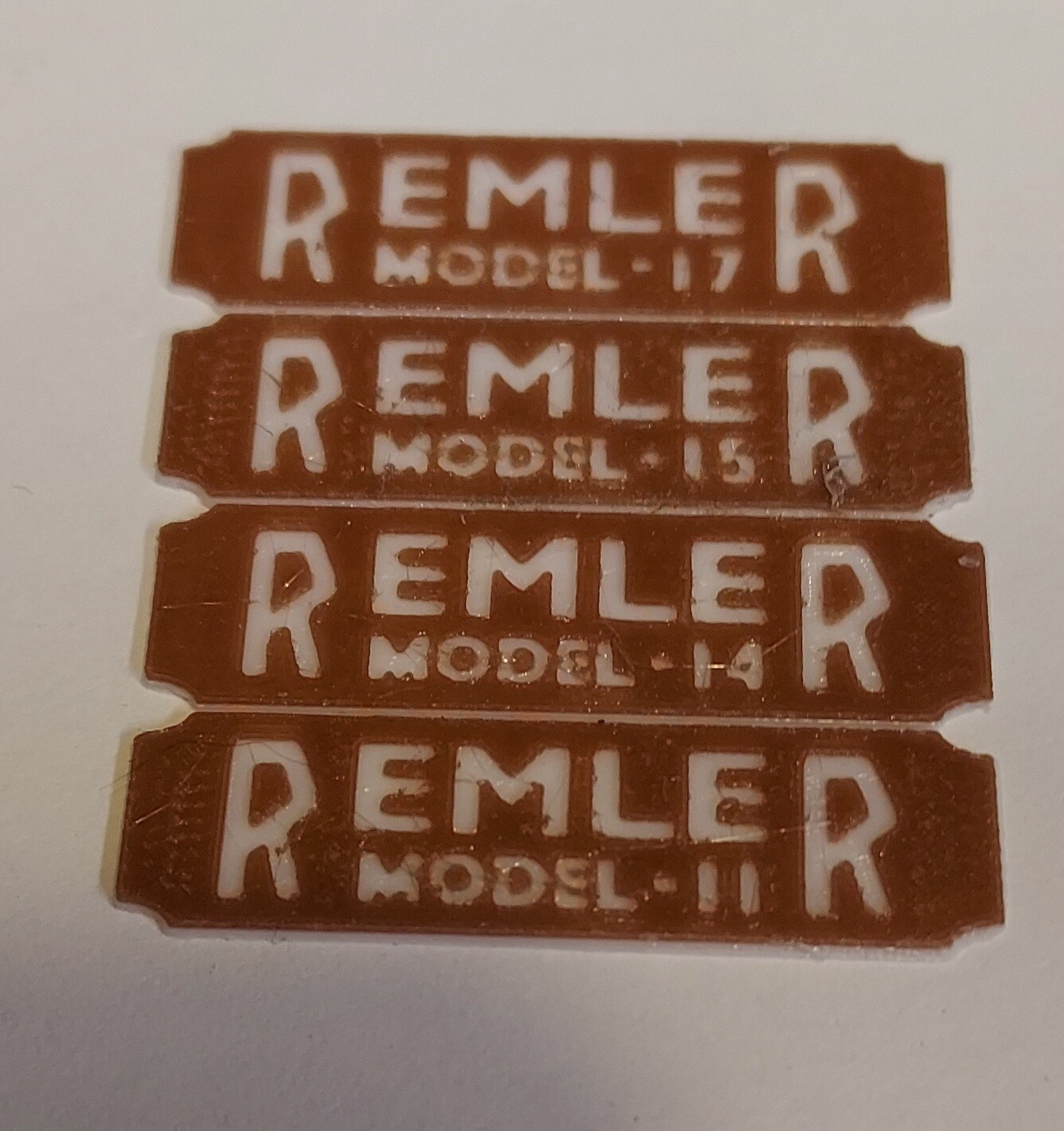 1930 – 1931 Remler Tube Radio Escutcheon Faceplate Bezel Cover Kit ARR#024