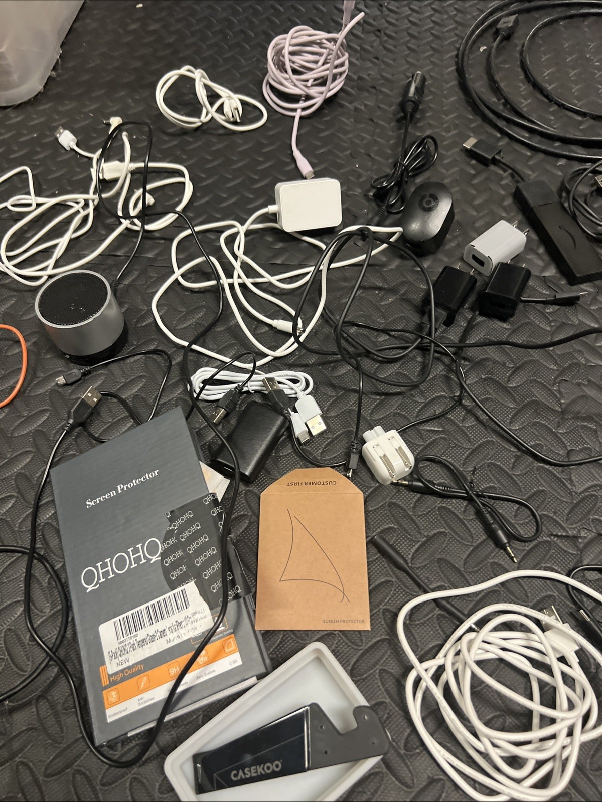 Electronics Accessories Bundle – Cables, Chargers, Fire Stick, Speaker & More