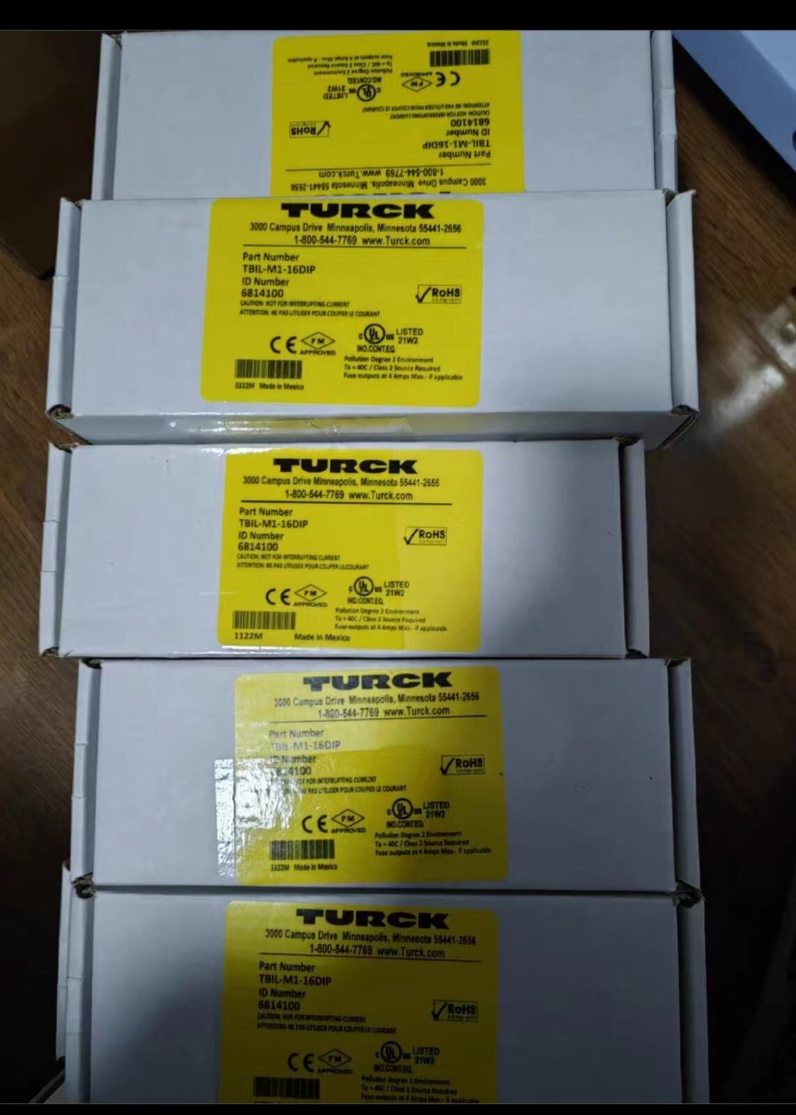 1 PCS TURCK TBIL-M1-16DIP 6814100 ALL NEW IN BOX