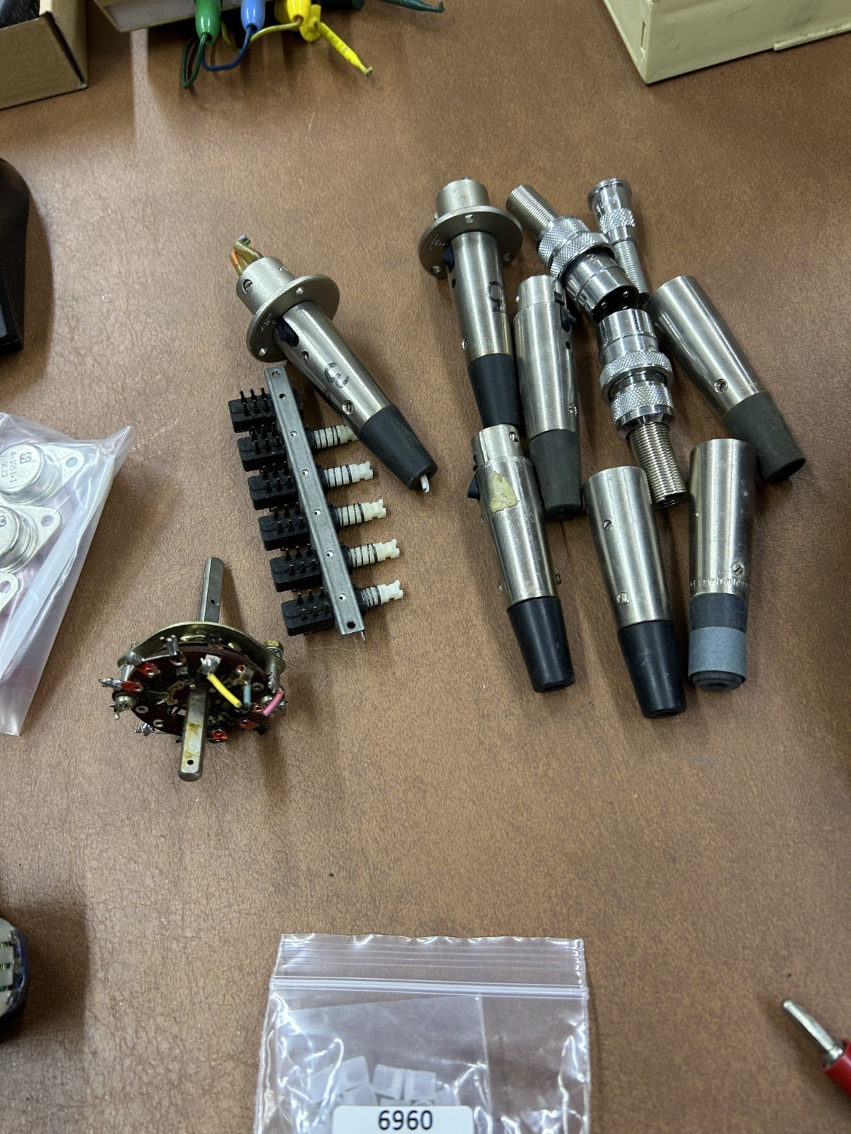 Misc. Electronic parts and test equipment