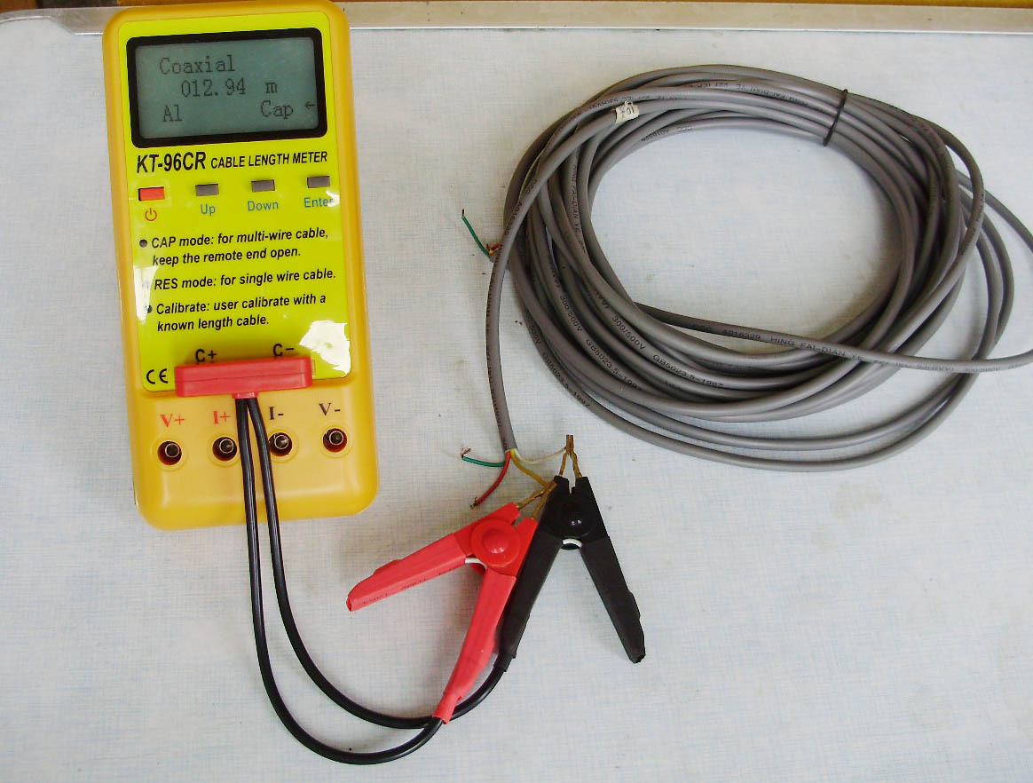 KT-96CR Cable Length Meter with Risistance & Capacitance test mode