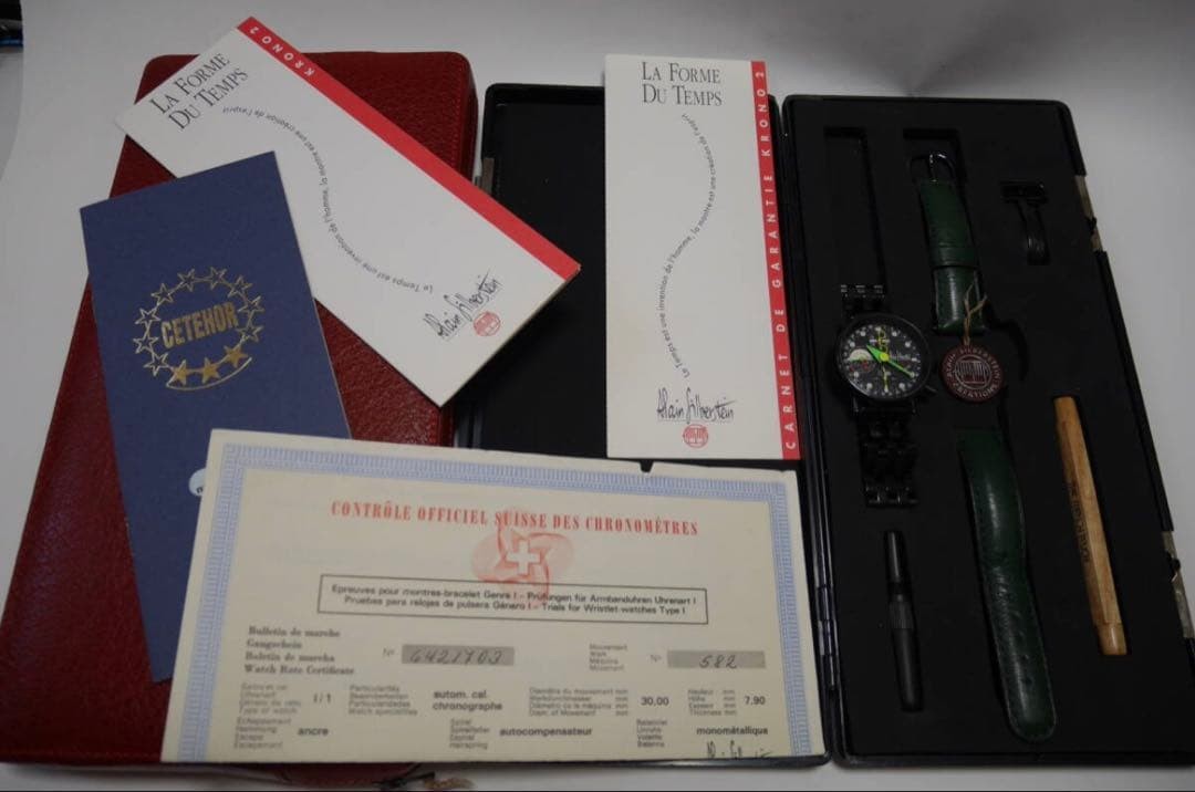 Alain Silberstein Chrono 2 Automatic Watch Limited Edition of 999 Pieces