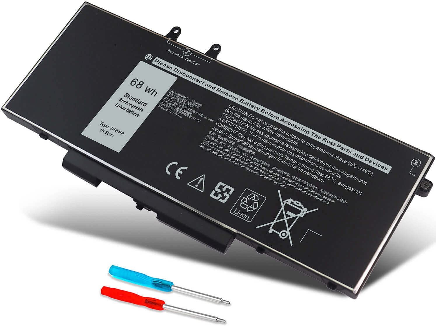 3HWPP Laptop Battery for Dell Latitude 5410 5510 5501 5401 Precision 3541 3551