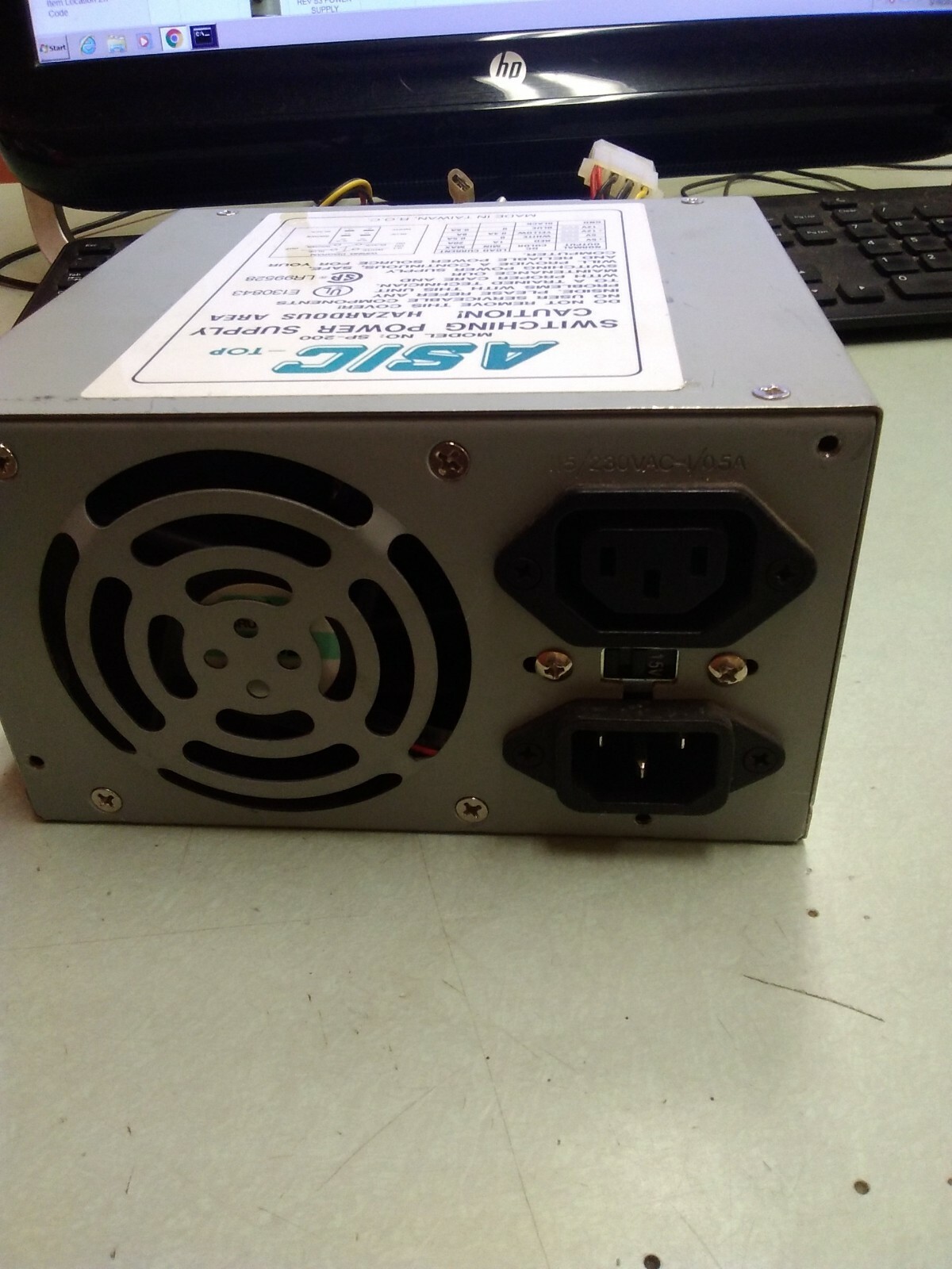 ASIC-TOP SP-200 POWER SUPPLY