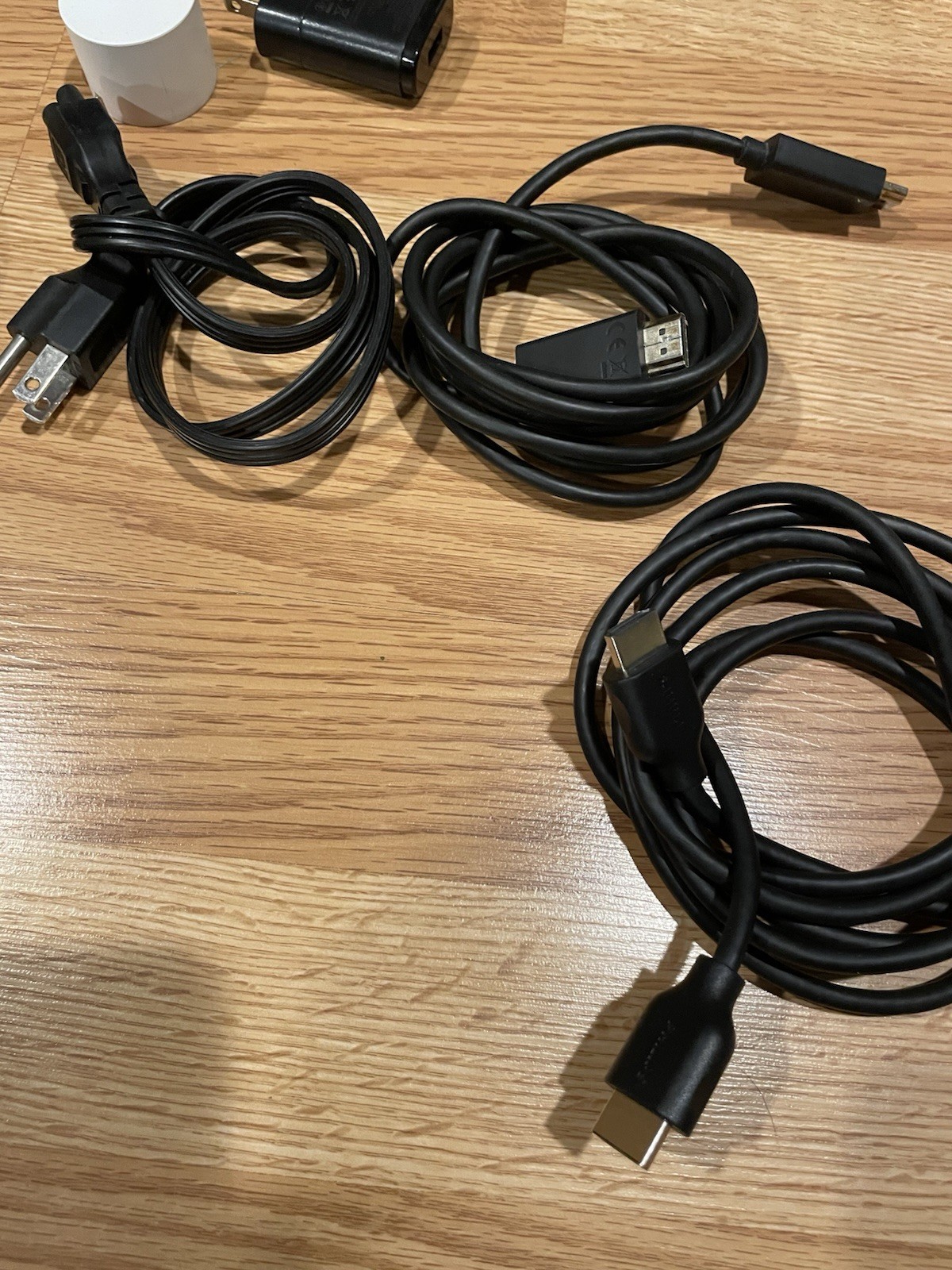 3lb Box Lot Of Misc Charging Cables – USB wall chargers/HDMI/More!