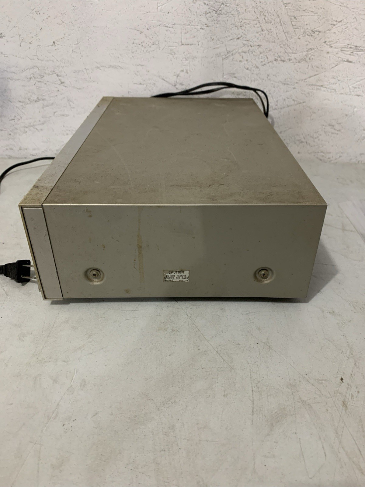 Pioneer CT-50R Bi-Directional Stereo Cassette Tape Deck 1983-1985 – POWERS ON