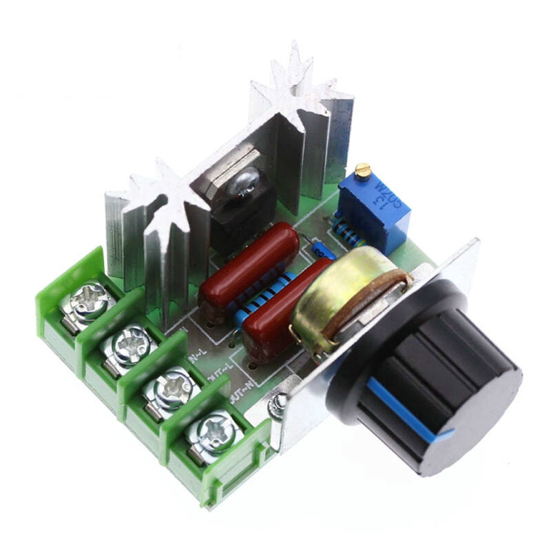 AC 220V 2000W SCR Voltage Regulator Dimming Dimmers Speed Controller Thermostat