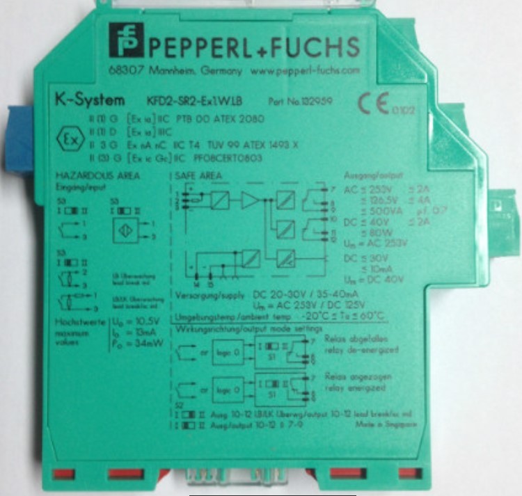 1PC NEW IN BOX Pepperl + Fuchs KFD2-SR2-EX1.W.LB ALL NEW