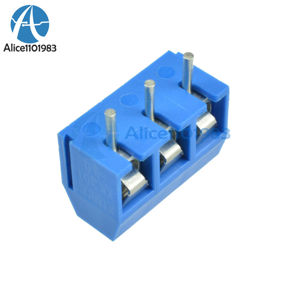 10PCS KF301-3P 5.08mm 3 Pin Connect Terminal Screw Terminal Connector