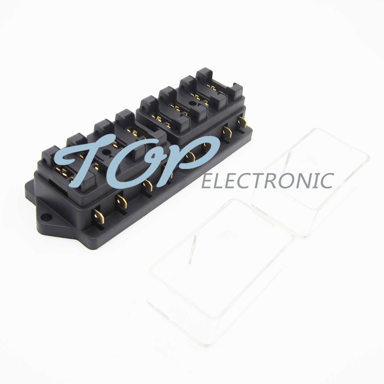 HOT 8 Way Circuit Car Boat Auto Automotive Blade Fuse Box Block Holder ATC ATO