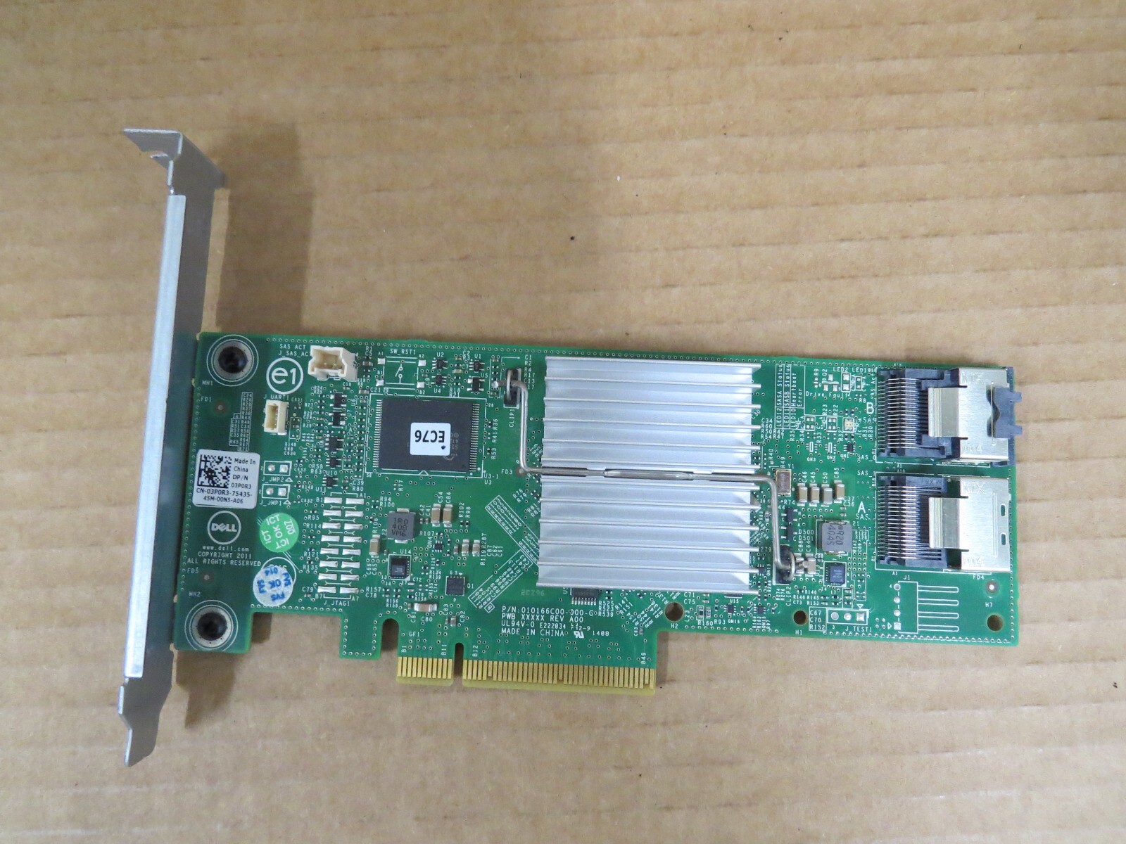 Dell PowerEdge 03P0R3 PERC H310 UCSA-801 RAID Controller Adapter Card