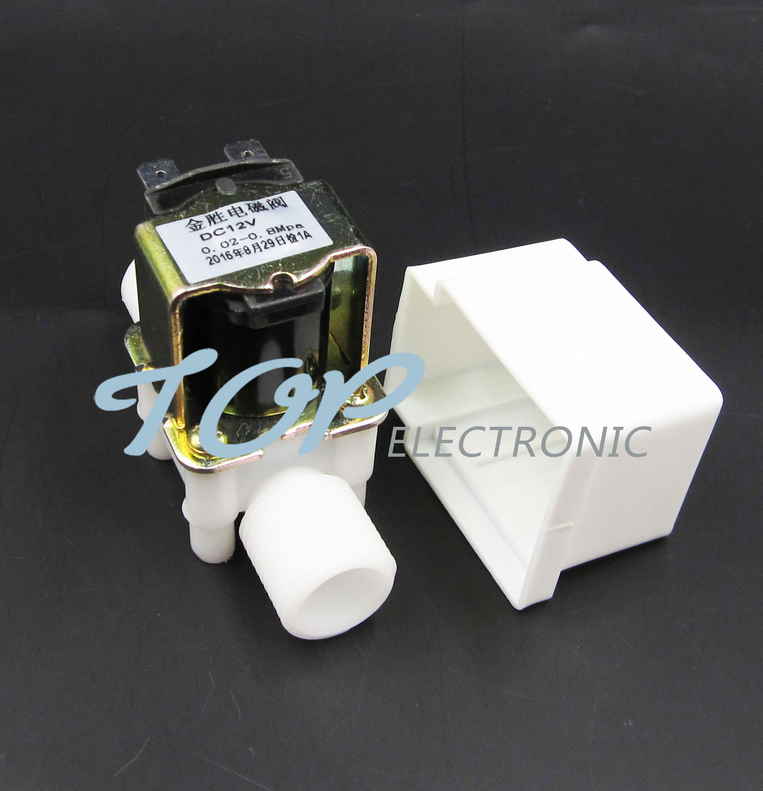DC 12V 1/2″ New Electric Solenoid Valve Magnetic Water Air N/C Normally Closed