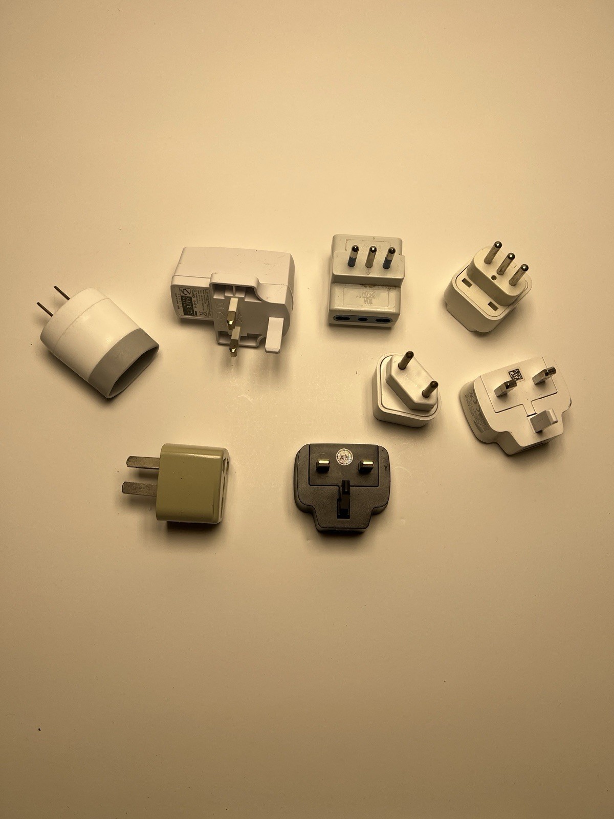 8 Miscellaneous Outlet/Plug Adapters for Electrical Outlets