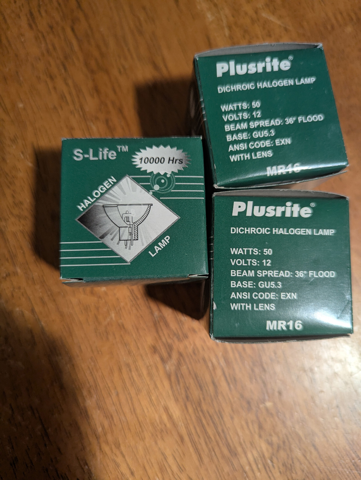 Lot of 28 Misc. Halogen Lamb bulbs, Plusrite, Bulbrite, etc. (See below)