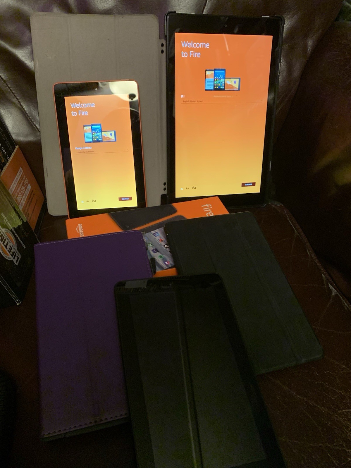 Bundle Of Great Condition Amazon Fire Tablets