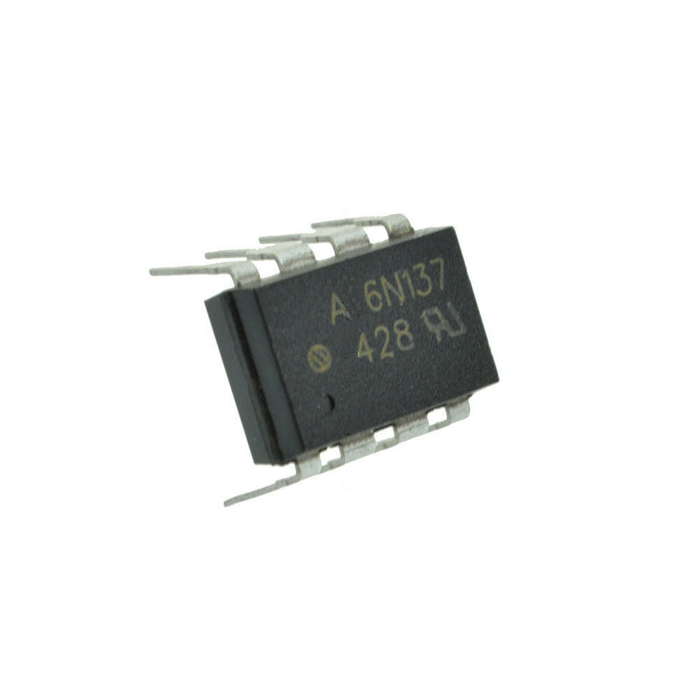 10PCS 6N137 DIP8 FSC ISOLATOR 2.5KVRMS 1CH OPEN NEW L85