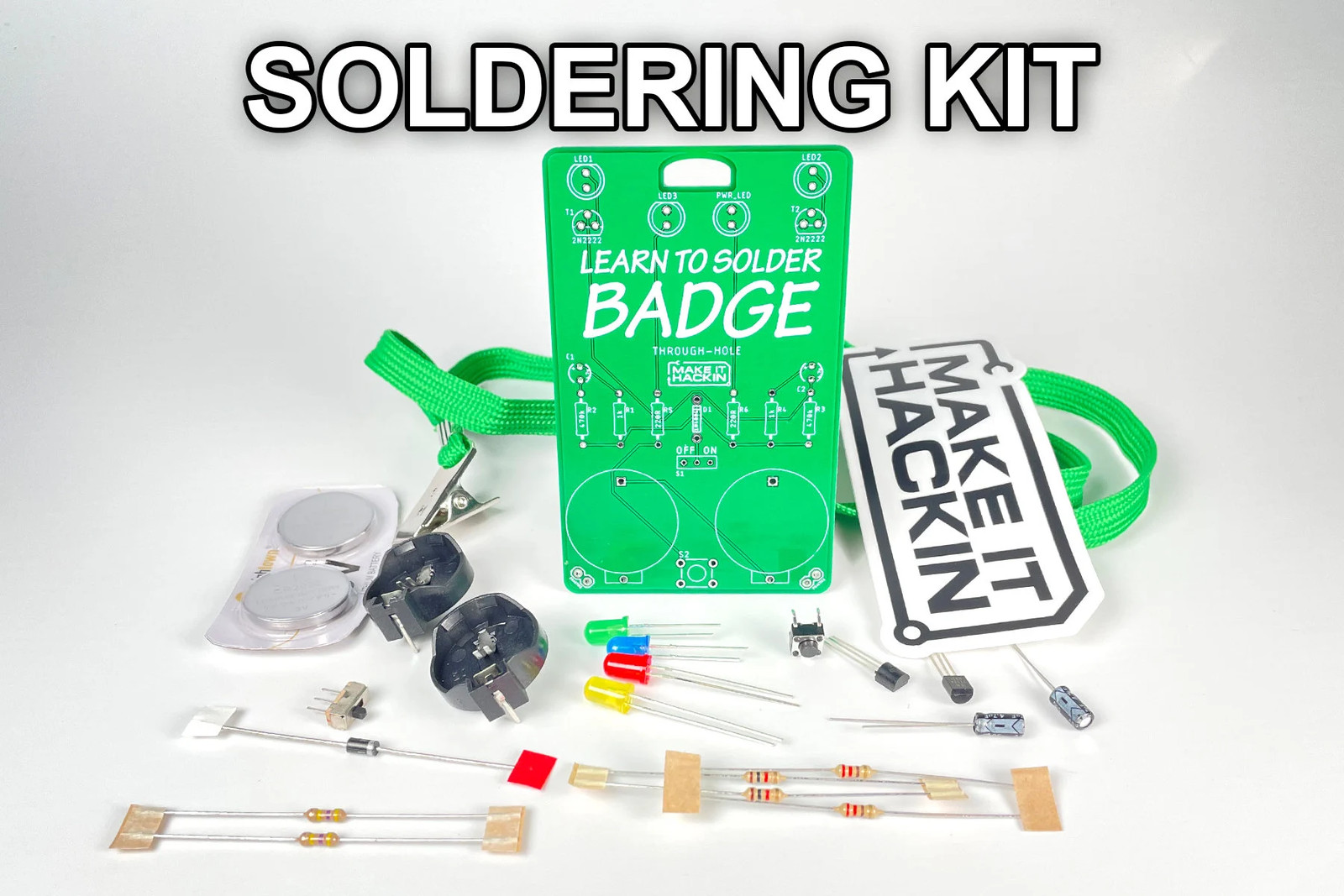 Learn How to Solder Electronics Kit