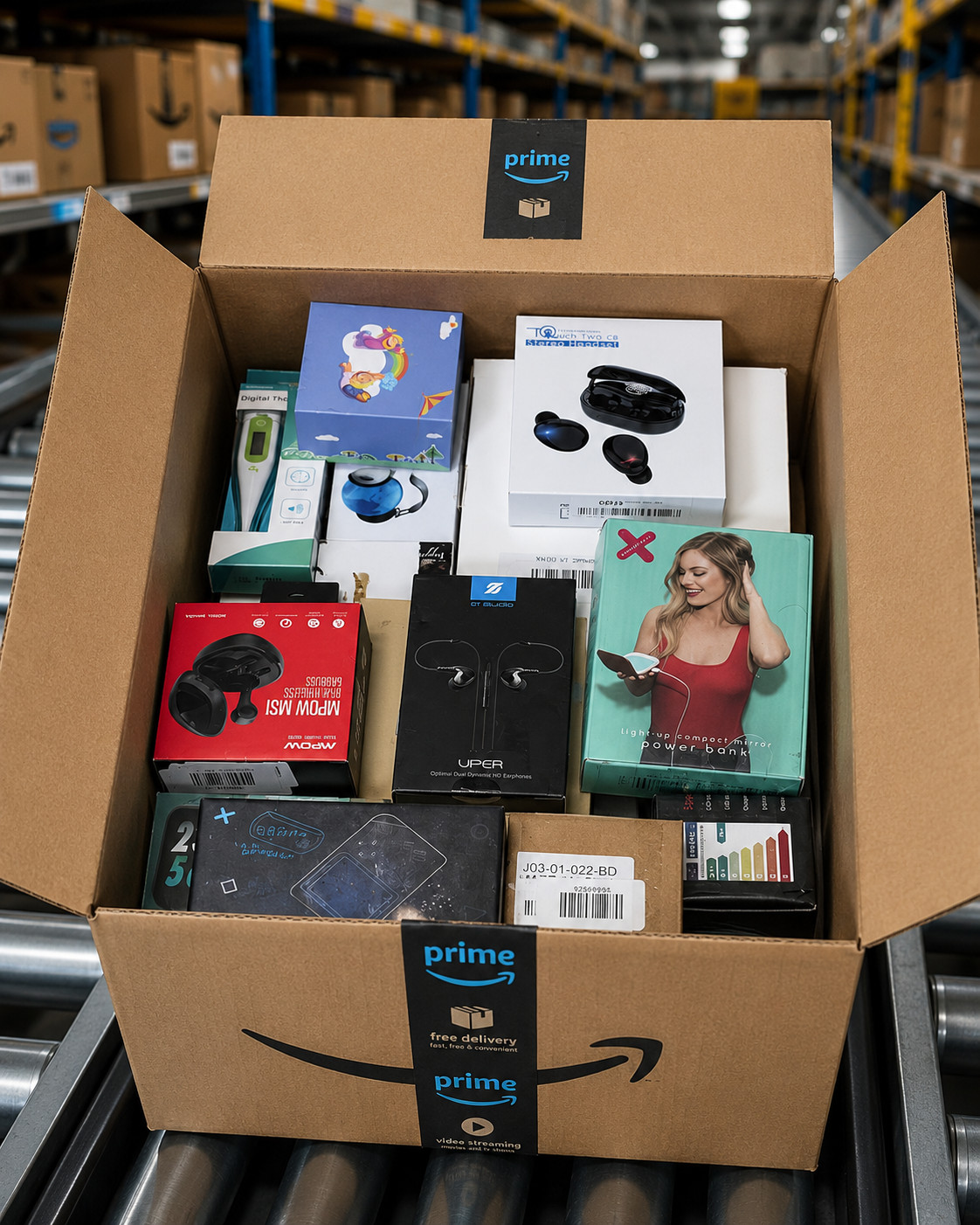Amazon Consumer Merchandise Featuring Home and Family Products