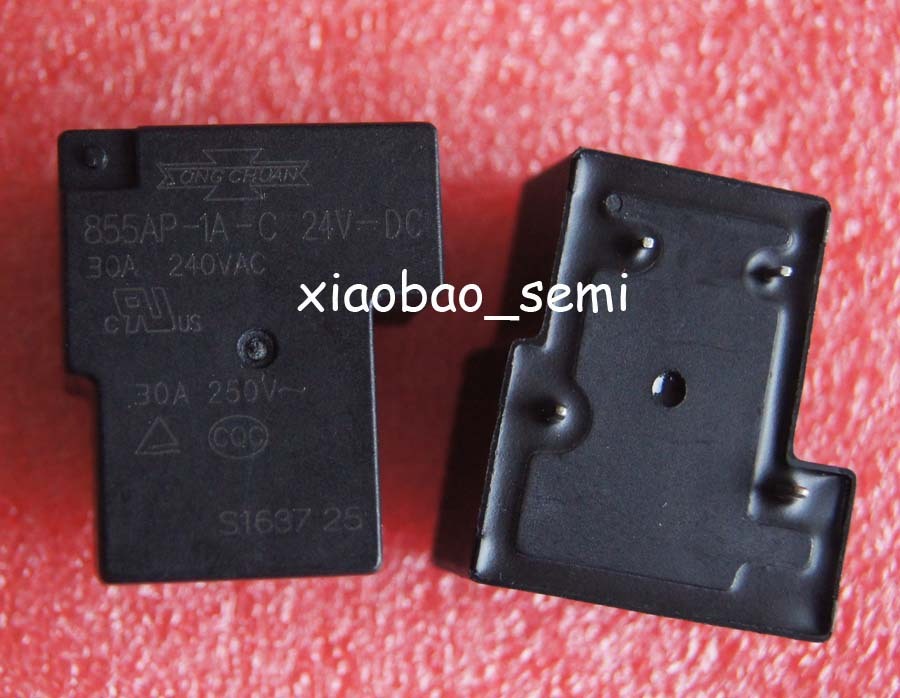 10PCS 855AP-1A-C-24VDC 24V SONGCHUAN DIP-4 ORIGINAL Relay