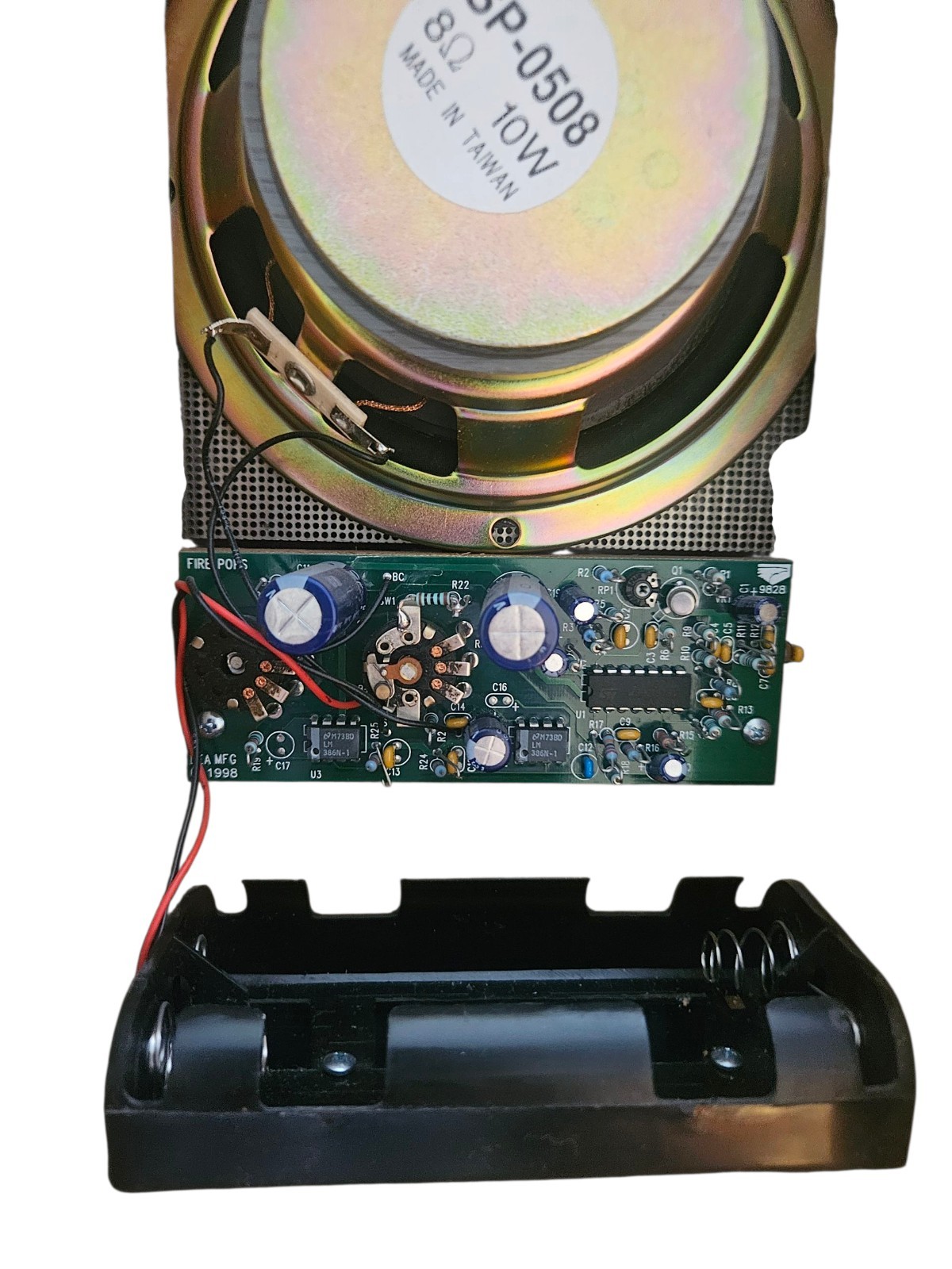 Delta Electronics America Pat Pending Fire Pops Crackling Sound Prototype OOAK