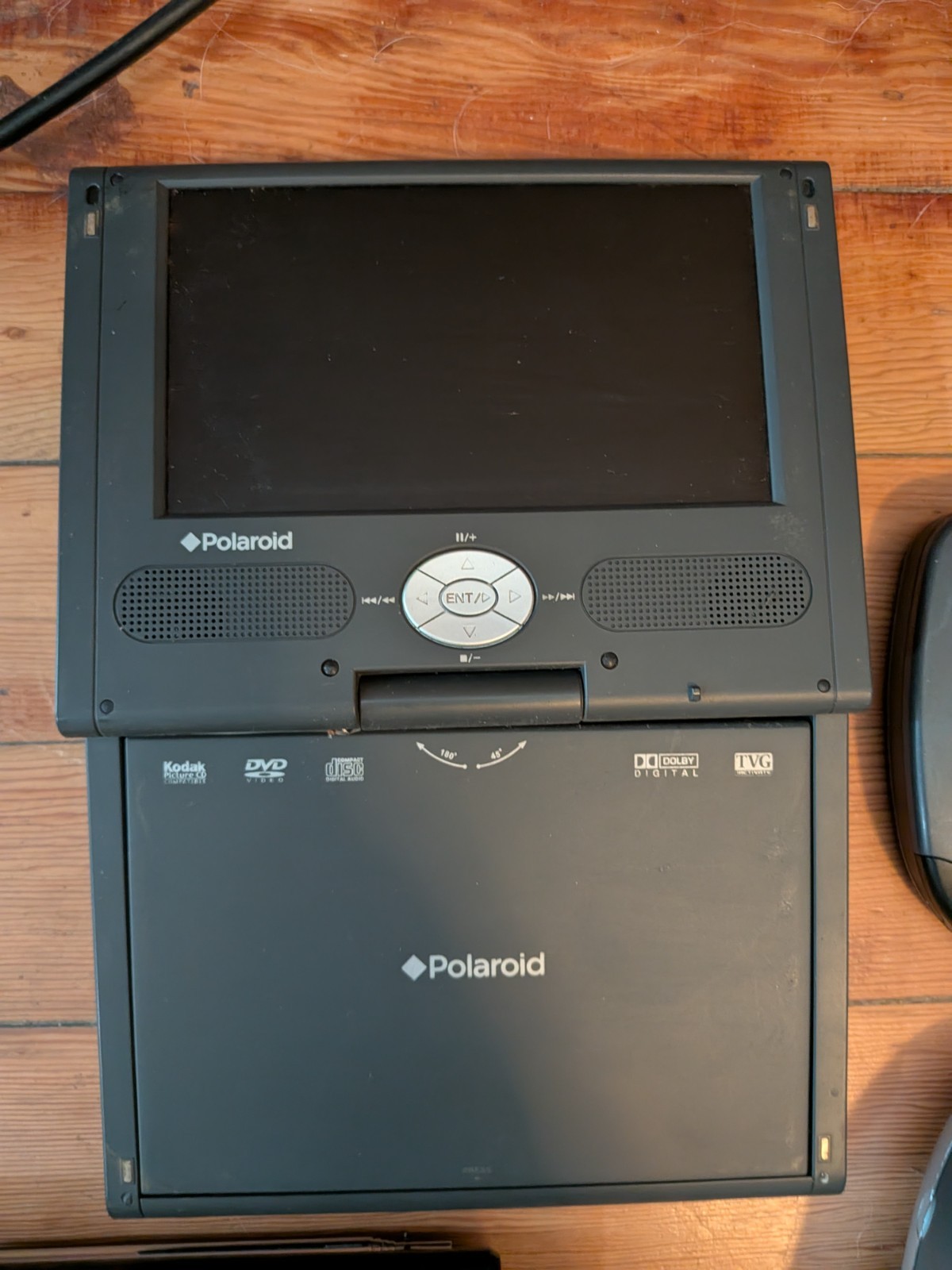 Electronics Lot -Polaroid Portable DVD Player Sony Camera Texas instruments