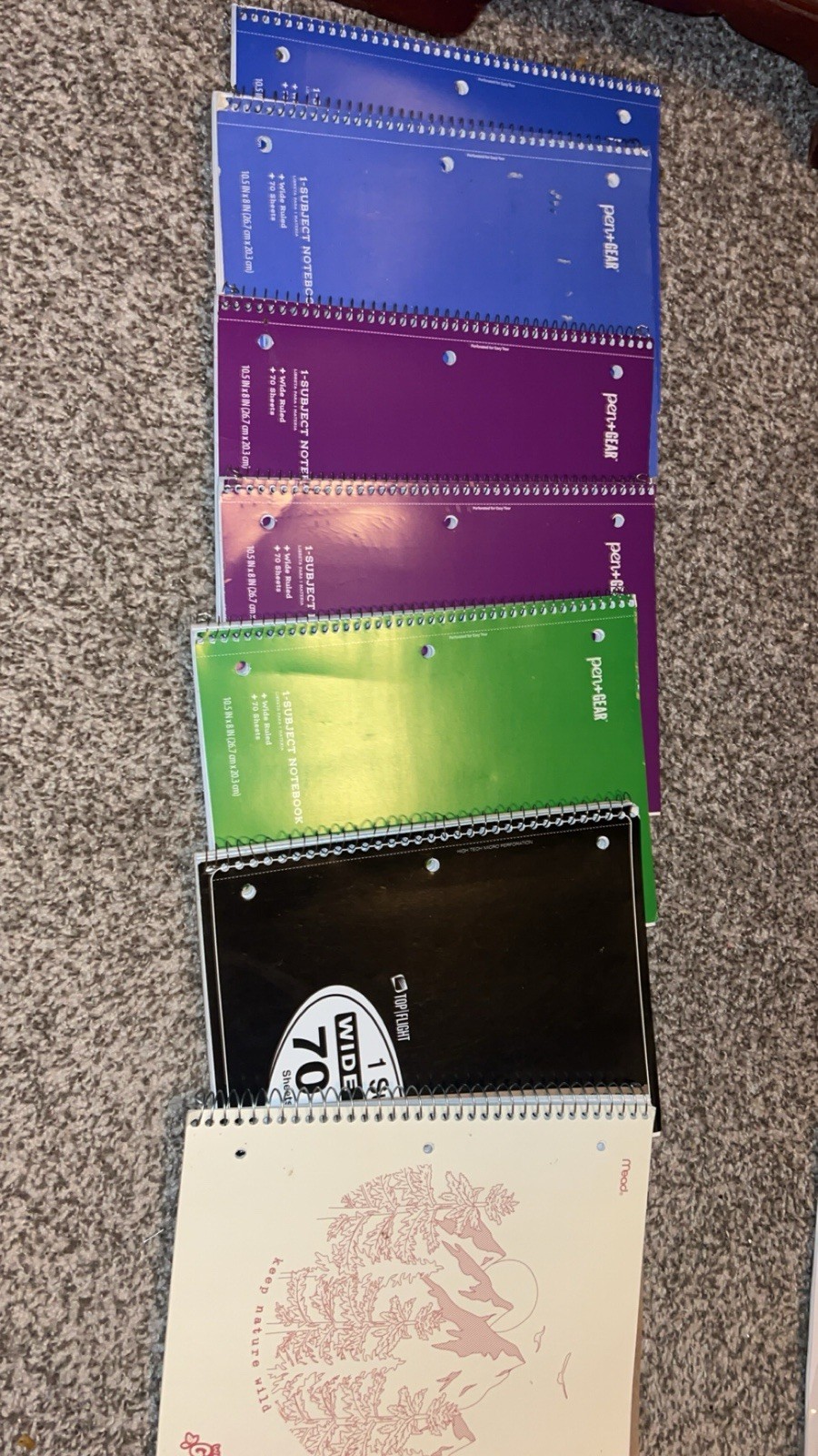 Pen+Gear Trailmaker Dymo HP Mood Mixed Lot Notebooks Ink Label Maker Paper