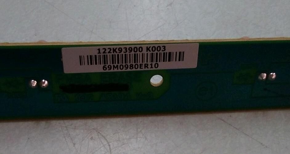 Xerox 6180 Complete Oem LED Light Board Assembly 122K93900