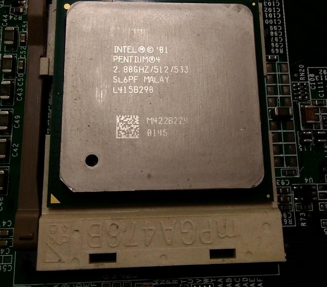 Dell PowerEdge Motherboard 0P1158 CPU SL6PF