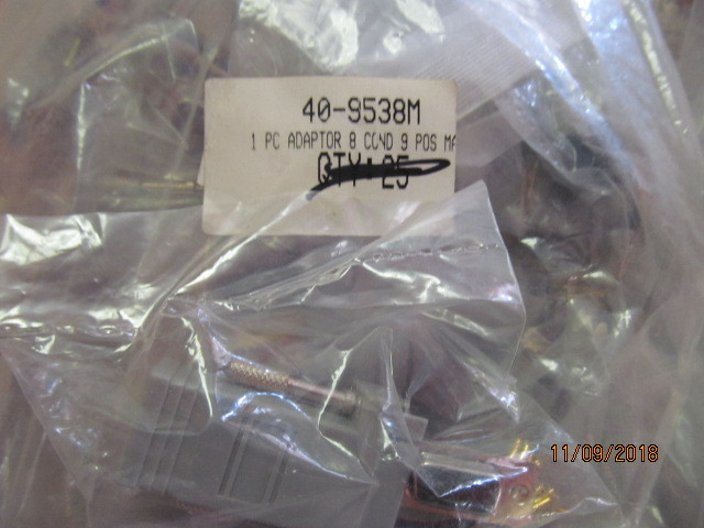Large lot of Coax fittings and computer fittings