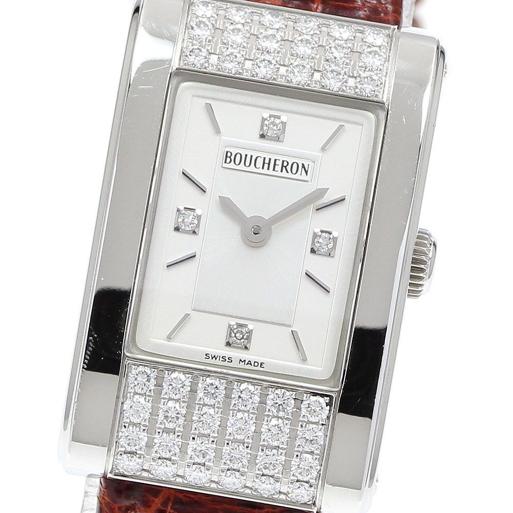 Boucheron Watch Reflet IKEA 4-Diamond Side Diamond Quartz Women’s SWISS MADE